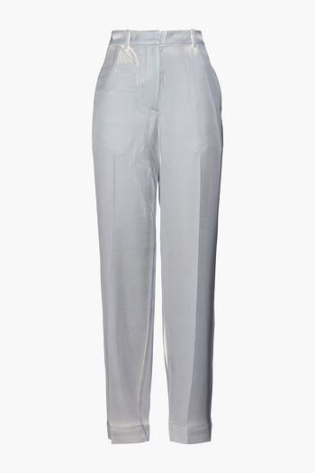 3.1 PHILLIP LIM Bleached satin-twill straight-leg pants