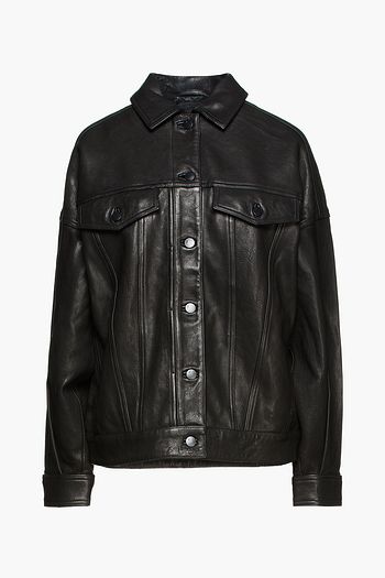 J BRAND Oversized leather jacket