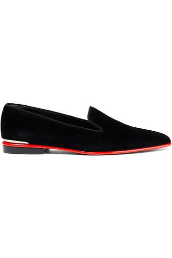 ALEXANDER MCQUEEN Velvet loafers