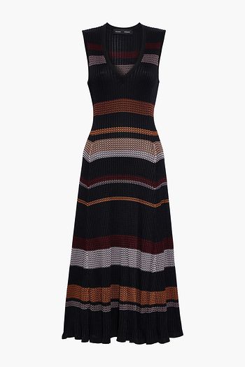 PROENZA SCHOULER Ribbed jacquard-knit midi dress