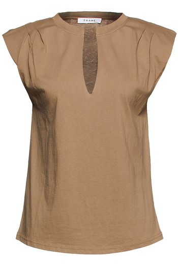 FRAME Cotton-jersey top