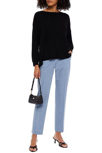 ALICE + OLIVIA Olivia tie-back knitted sweater