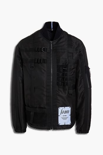 MCQ ALEXANDER MCQUEEN Appliquéd shell bomber jacket