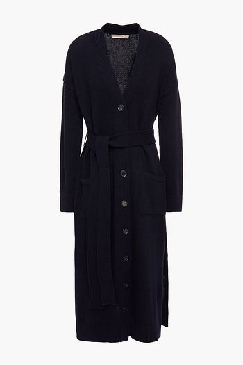 &DAUGHTER Ronnie belted wool cardigan