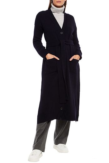 &DAUGHTER Ronnie belted wool cardigan
