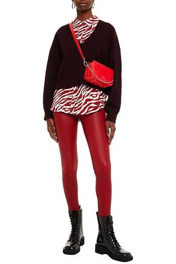 WALTER BAKER Stretch-leather leggings