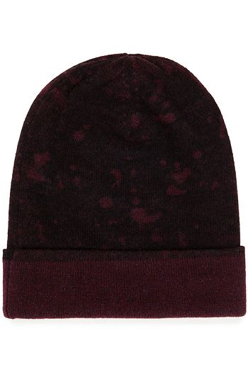 AUTUMN CASHMERE Beanie aus Kaschmir mit Batikmuster