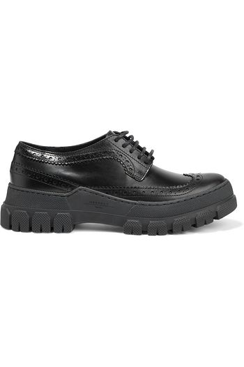 WEEKEND MAX MARA Riad perforated leather brogues
