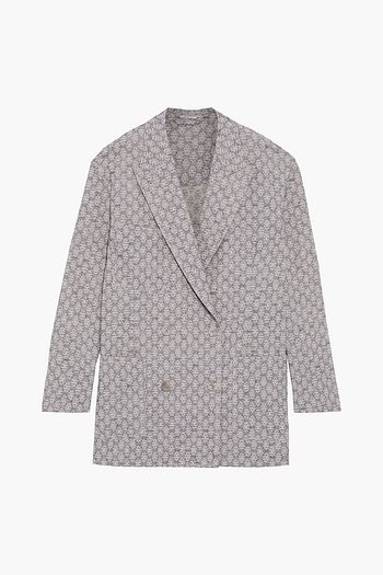 ACNE STUDIOS Double-breasted jacquard blazer