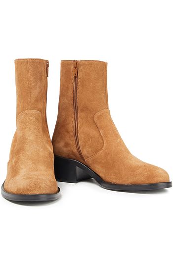 BY FAR Lara suede ankle boots