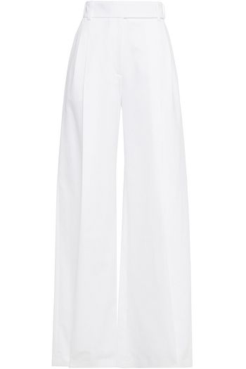 ALEXANDRE VAUTHIER Cotton wide-leg pants
