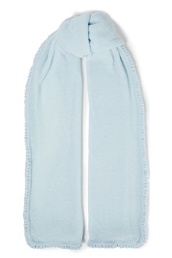 AUTUMN CASHMERE Überwurf aus Kaschmir mit Rüschenbesatz
