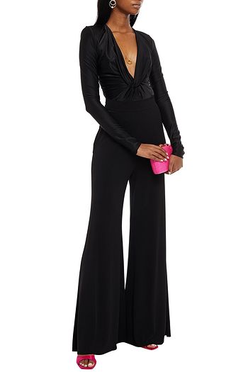 ALEXANDRE VAUTHIER Stretch-crepe wide-leg pants