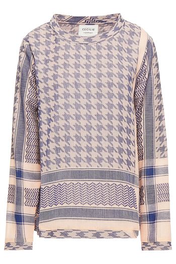 CECILIE COPENHAGEN Cotton-jacquard top