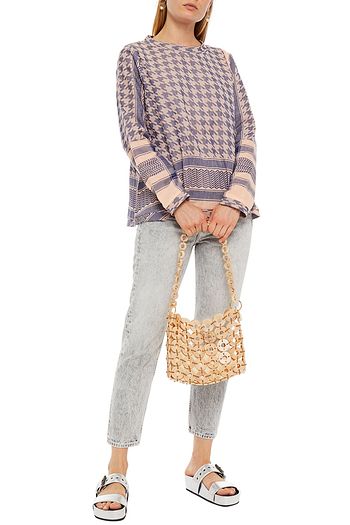 CECILIE COPENHAGEN Cotton-jacquard top