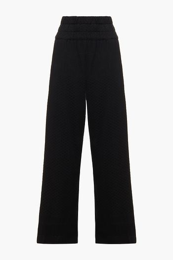 CECILIE COPENHAGEN Cotton-jacquard wide-leg pants