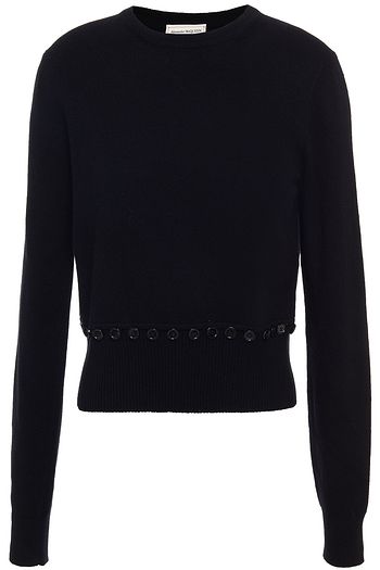 ALEXANDER MCQUEEN Convertible wool sweater