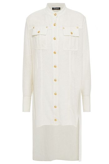 BALMAIN Hemd aus Gaze