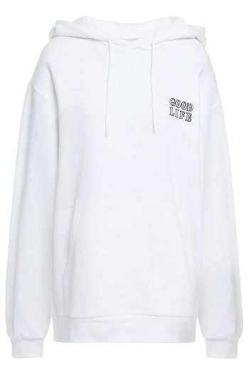 ÊTRE CÉCILE Good Life Aurelia printed French organic cotton-terry hoodie