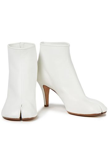 MAISON MARGIELA Ankle Boots aus Leder mit Schlangeneffekt