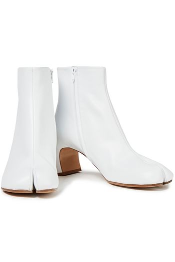 MAISON MARGIELA Ankle Boots aus Leder mit geteilter Zehenpartie