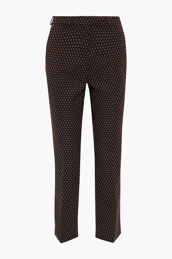 ETRO Cotton-blend jacquard straight-leg pants