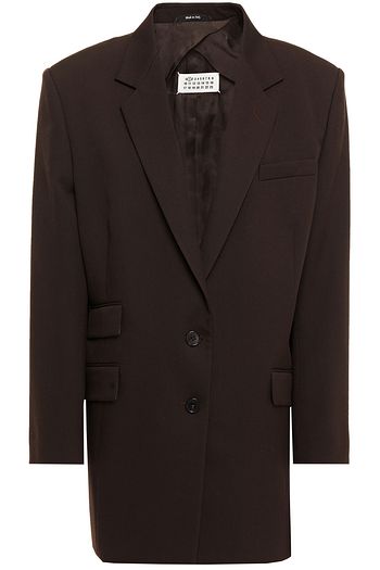 MAISON MARGIELA Blazer aus Woll-Twill