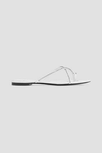 3.1 PHILLIP LIM Kiddie crystal-embellished leather sandals