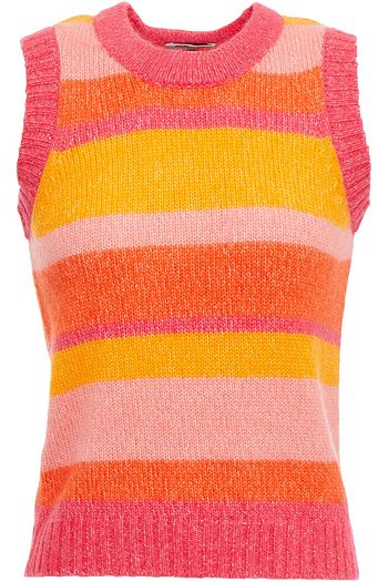 BAUM UND PFERDGARTEN Cacely striped wool-blend top