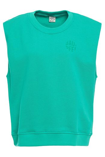 BAUM UND PFERDGARTEN Jaey printed cotton-fleece top