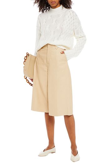 360CASHMERE Elyse cable-knit turtleneck sweater