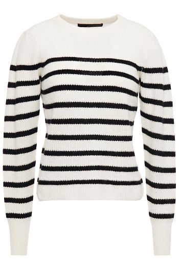 360CASHMERE Striped cashmere sweater