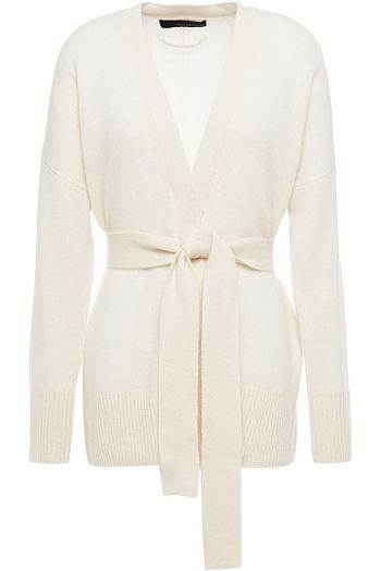 360CASHMERE Belted cashmere cardigan