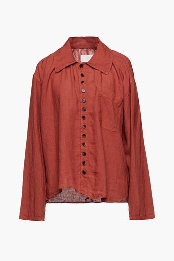 MAISON MARGIELA Oversized-Hemd aus Leinen