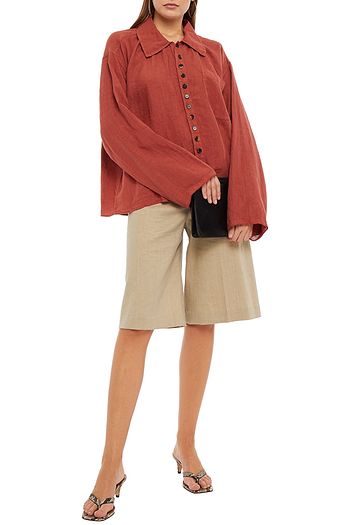 MAISON MARGIELA Oversized-Hemd aus Leinen
