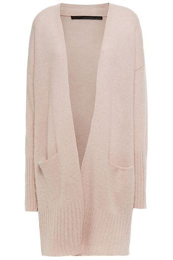 360CASHMERE Alva brushed mélange cashmere cardigan