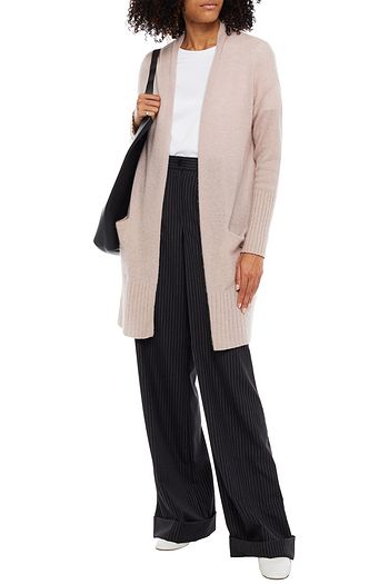 360CASHMERE Alva brushed mélange cashmere cardigan