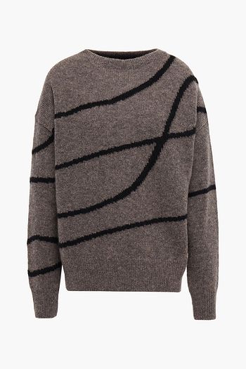 360CASHMERE Intarsia cashmere sweater