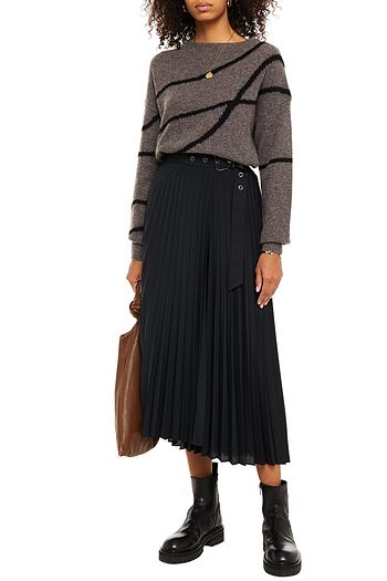 360CASHMERE Intarsia cashmere sweater