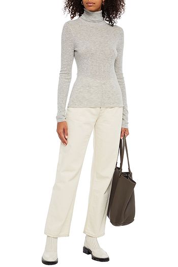360CASHMERE Mélange cashmere turtleneck sweater