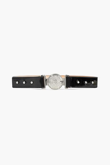 BALMAIN Patent-leather belt