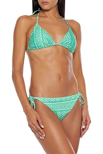 CECILIE COPENHAGEN Printed low-rise bikini briefs