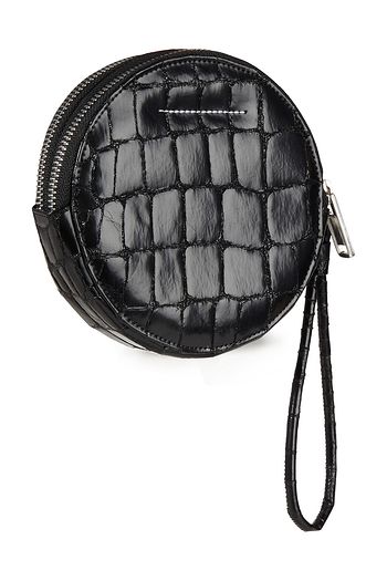 MM6 MAISON MARGIELA Pochette aus Kunstleder mit Krokodileffekt