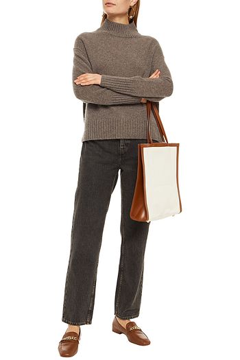 360CASHMERE Mélange cashmere turtleneck sweater
