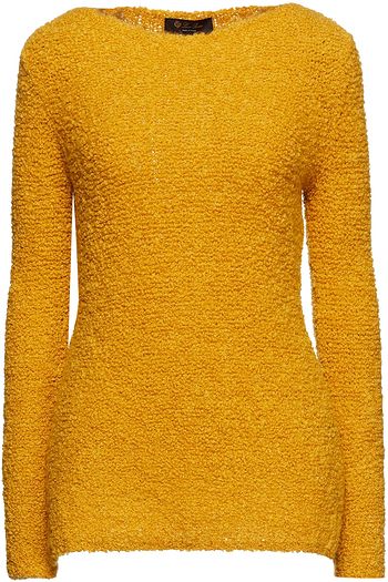 LORO PIANA Pullover aus Bouclé-Strick aus einer Alpakamischung