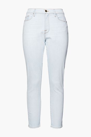 FRAME Le Skinny de Jeanne cropped high-rise skinny jeans