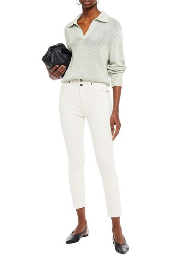 FRAME High-rise skinny jeans