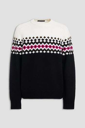 RAG & BONE Lloyd jacquard-knit merino wool sweater