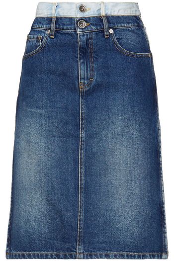 MAISON MARGIELA Paneled denim skirt