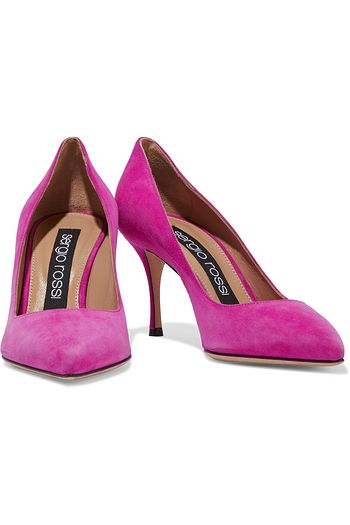 SERGIO ROSSI Godiva suede pumps